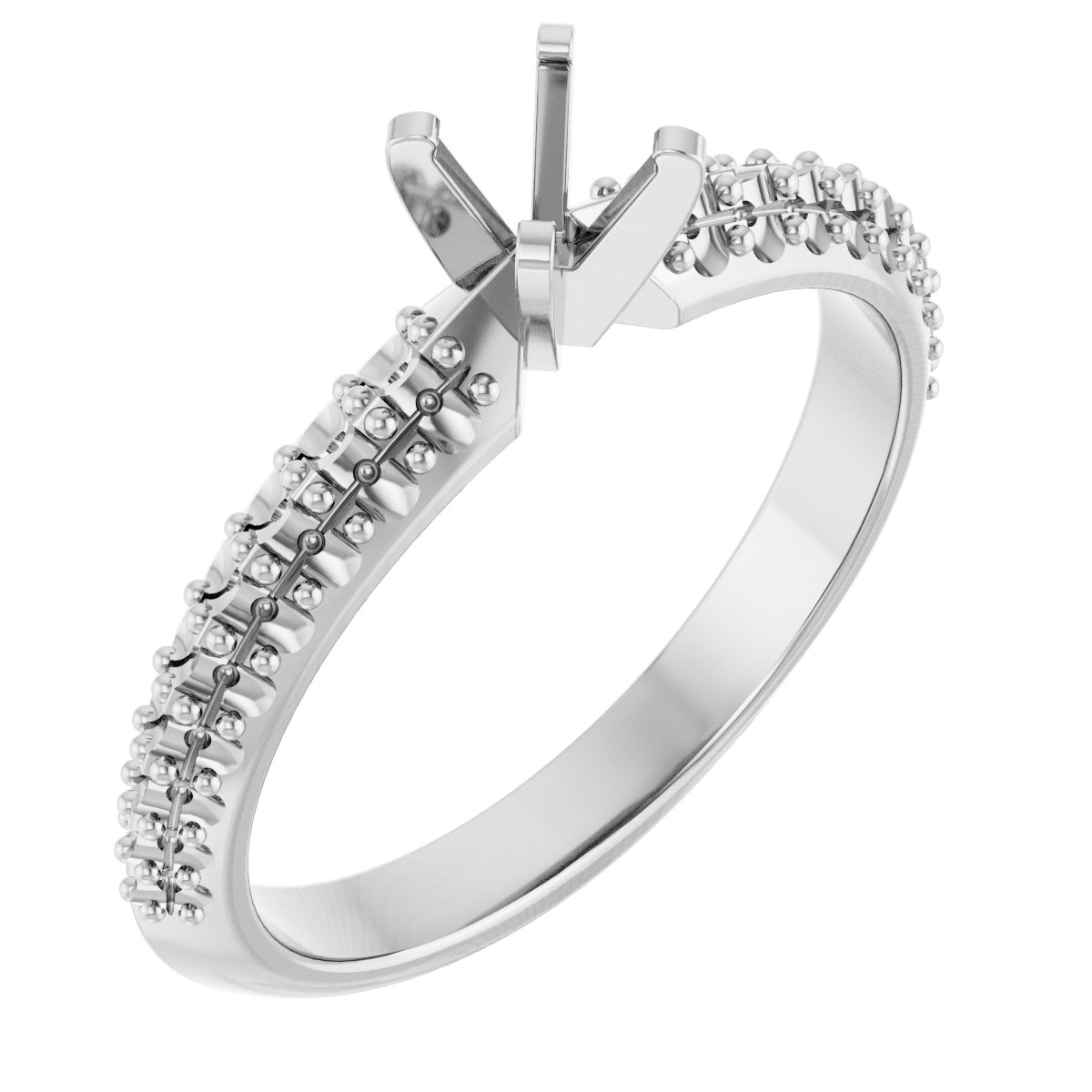 Knife-Edge Engagement Ring