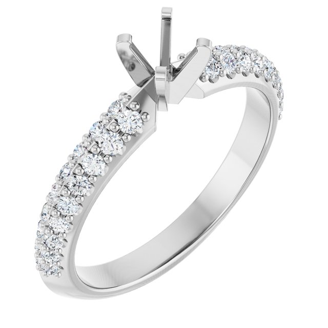 14k White Gold