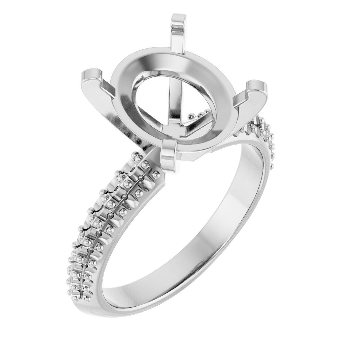 Knife-Edge Engagement Ring