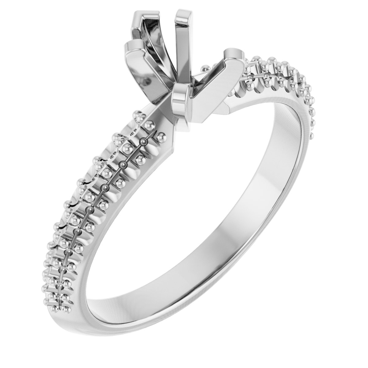 Knife-Edge Engagement Ring