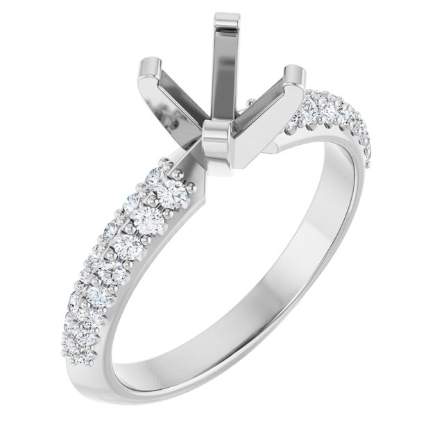 14k White Gold
