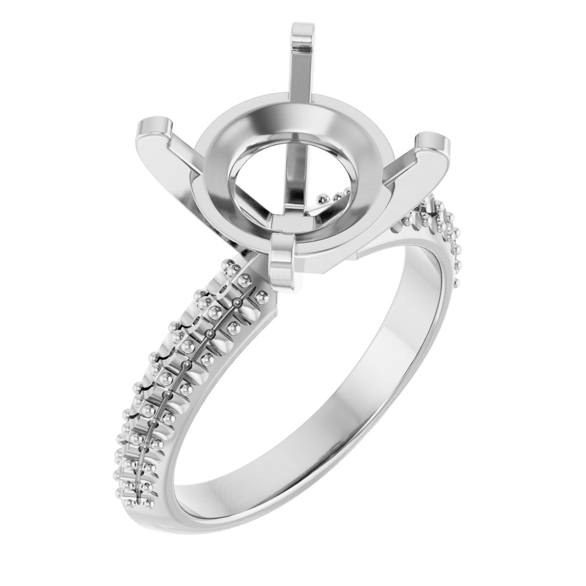 Knife-Edge Engagement Ring