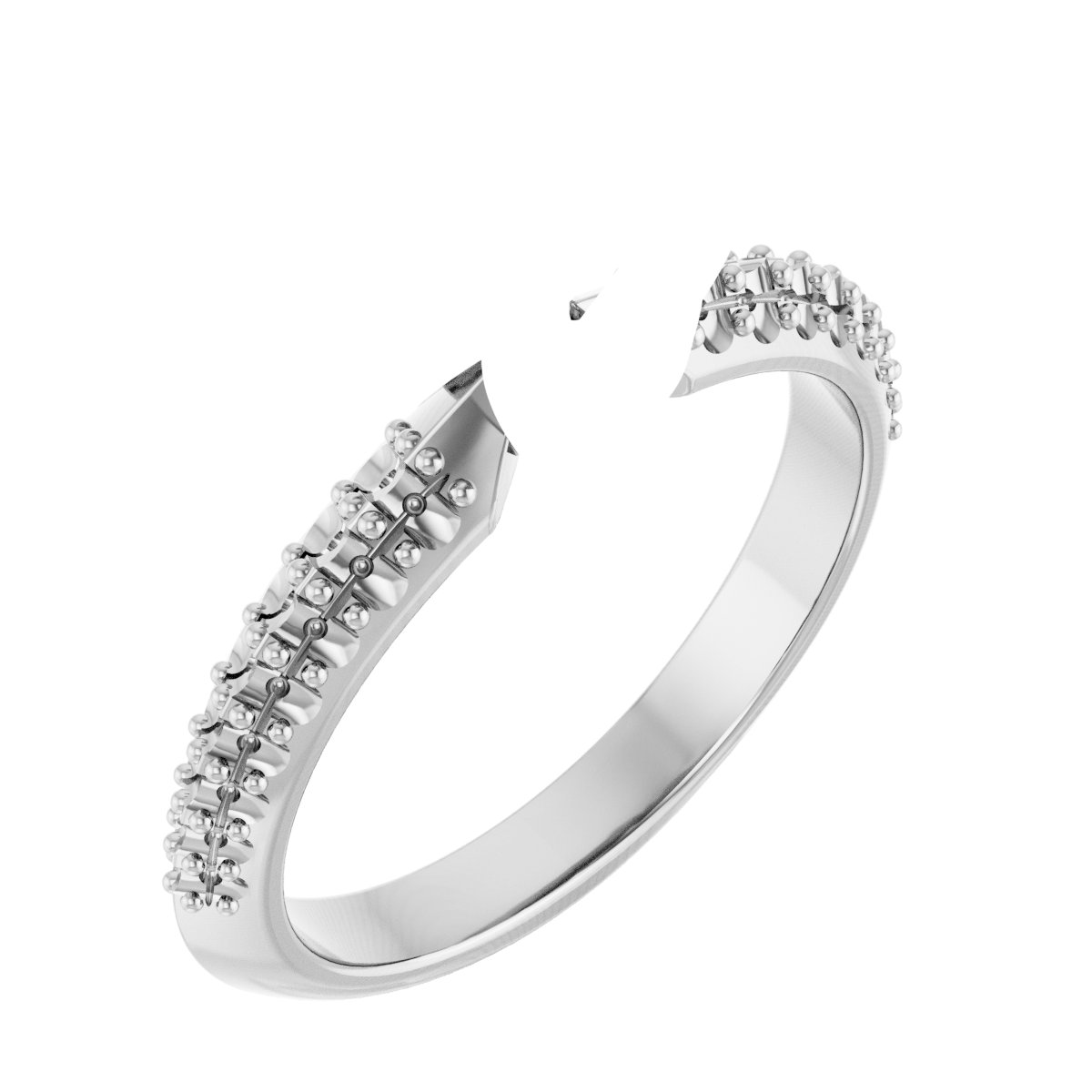 Knife-Edge Engagement Ring
