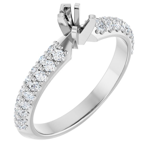 14k White Gold