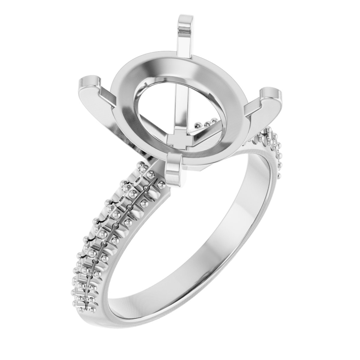 Knife-Edge Engagement Ring