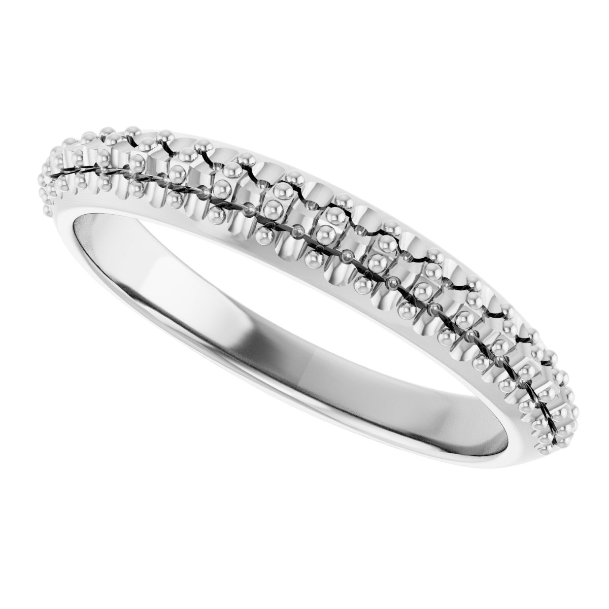 Band Mounting for  8.2 mm Round Ring view 5