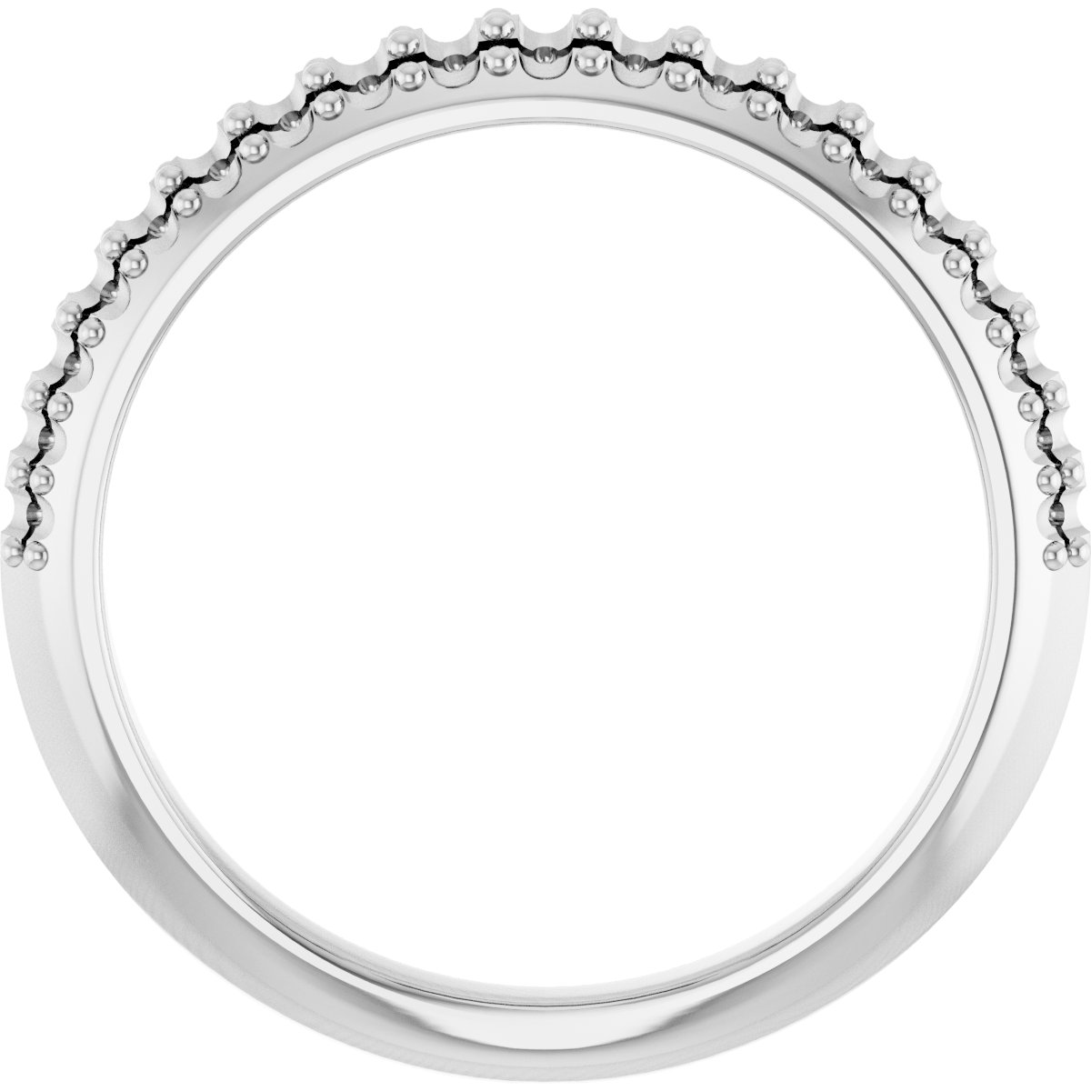 Band Mounting for  8.2 mm Round Ring view 2