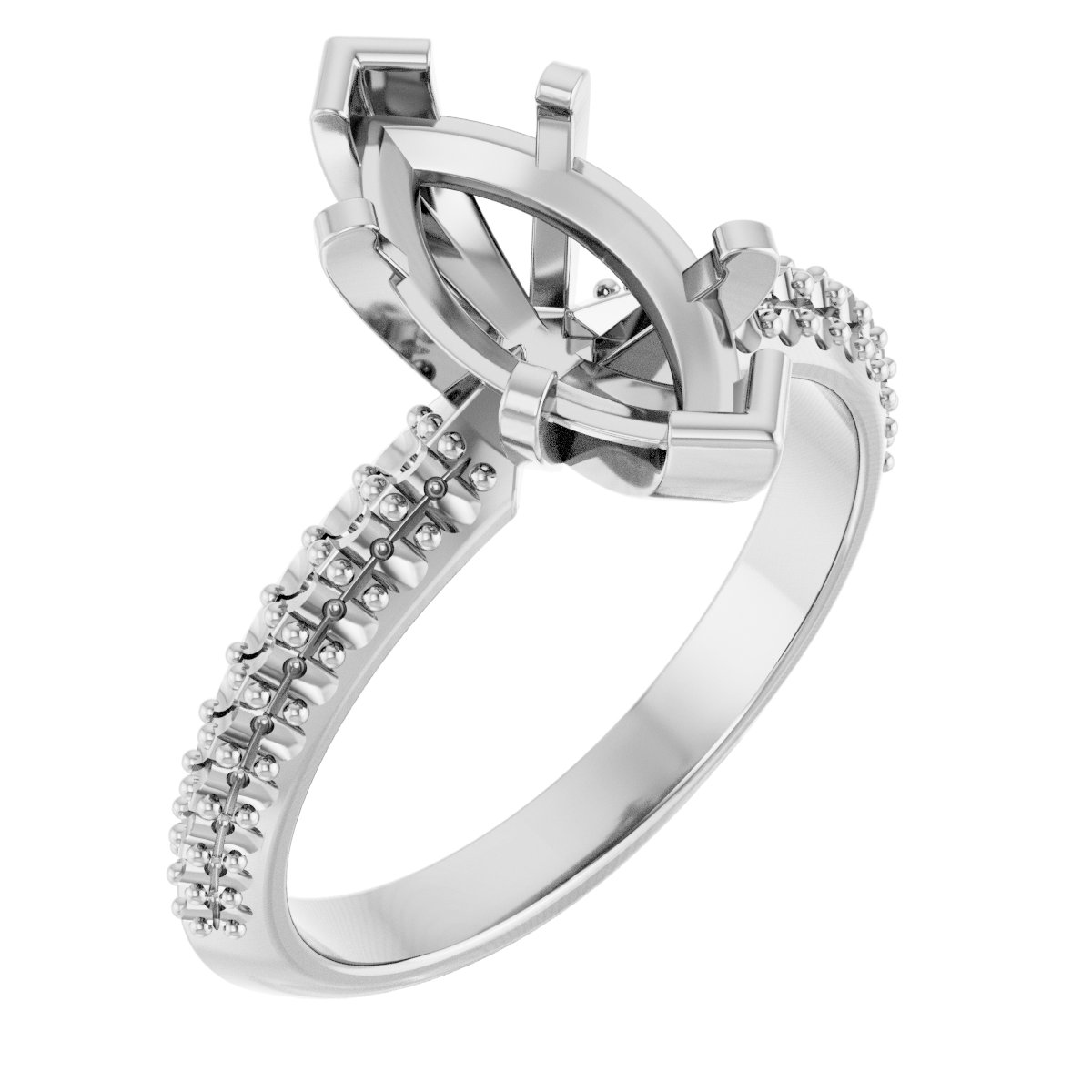 Knife-Edge Engagement Ring