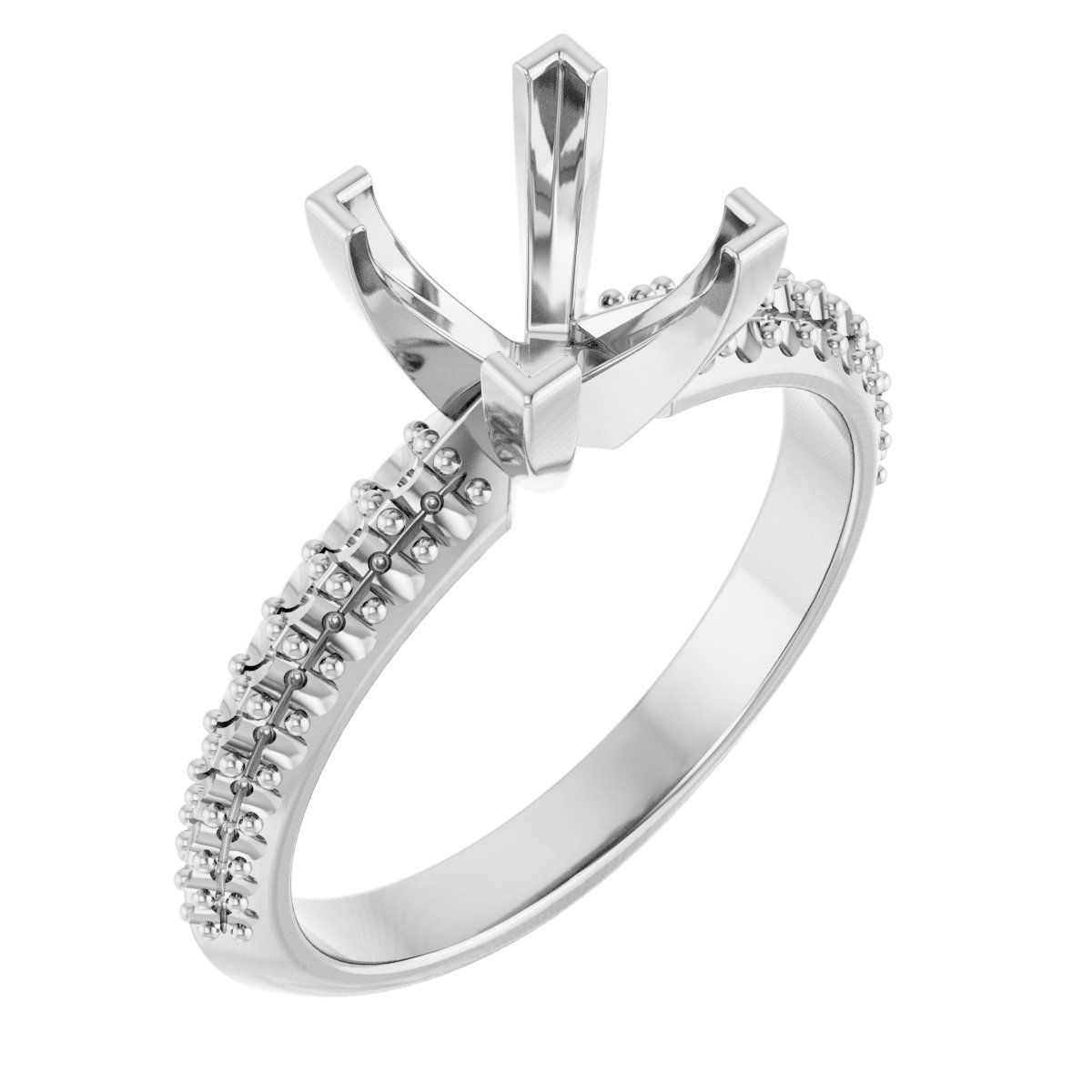 Knife-Edge Engagement Ring