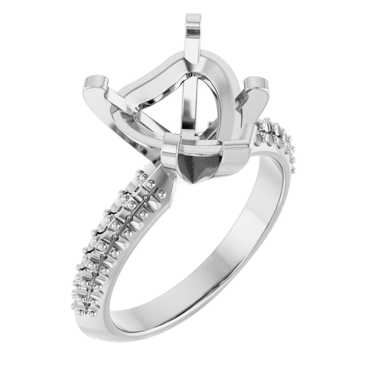 Knife-Edge Engagement Ring