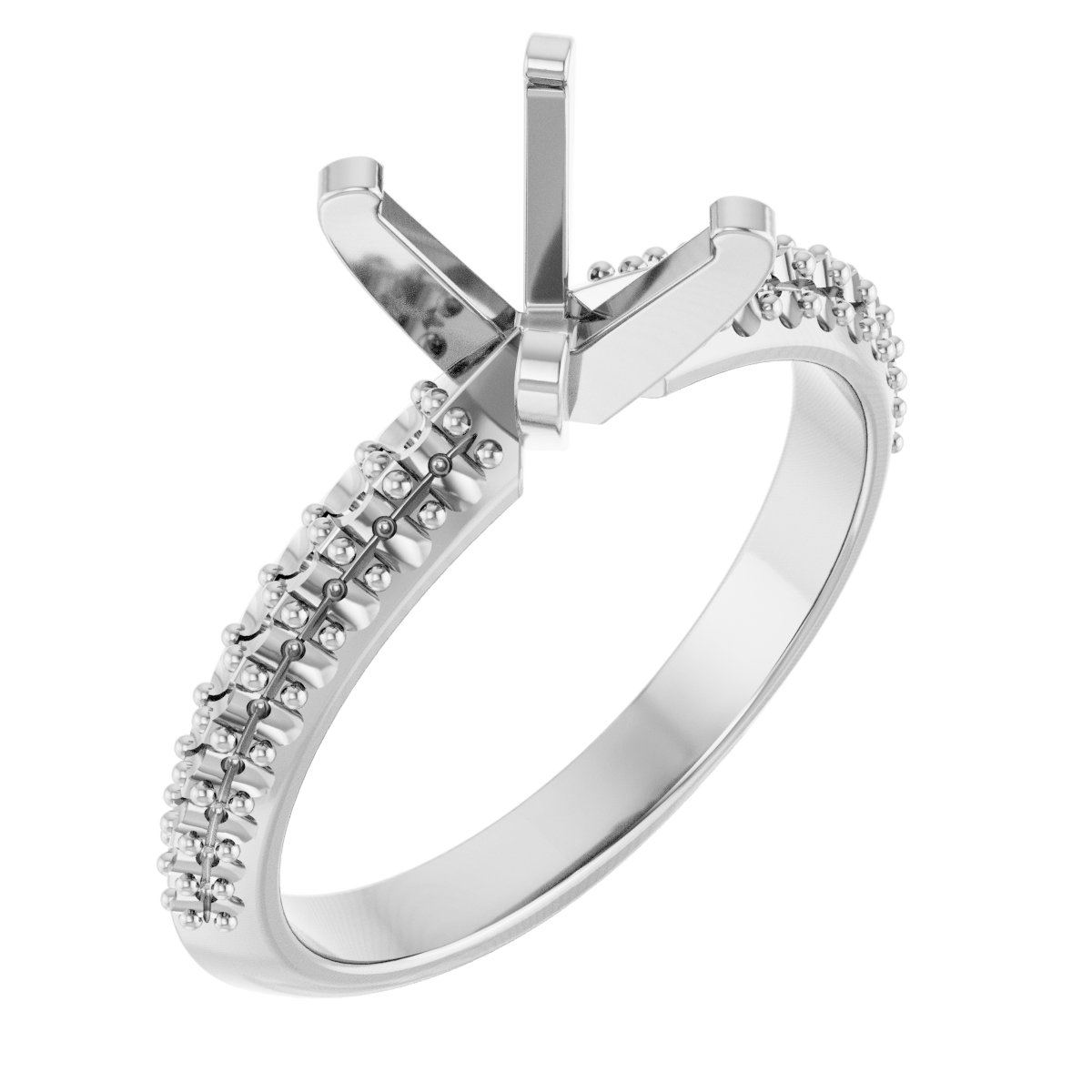 Knife-Edge Engagement Ring