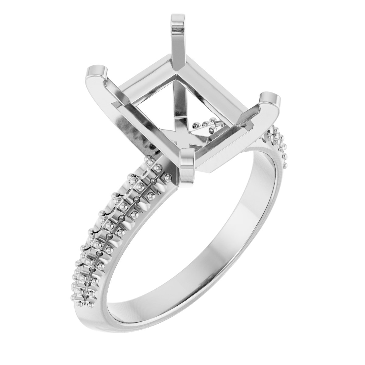 Knife-Edge Engagement Ring