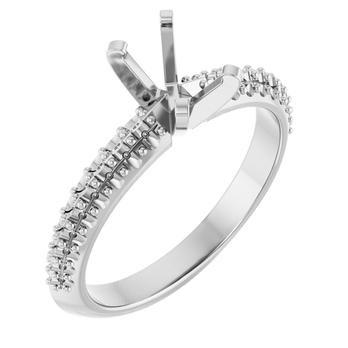 Knife-Edge Engagement Ring