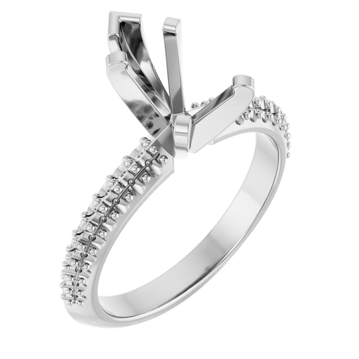 Knife-Edge Engagement Ring