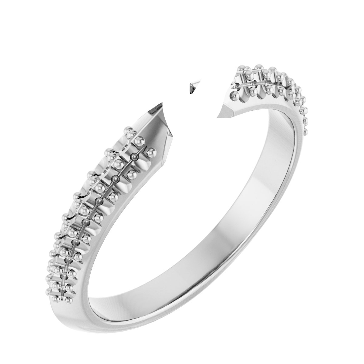 Knife-Edge Engagement Ring