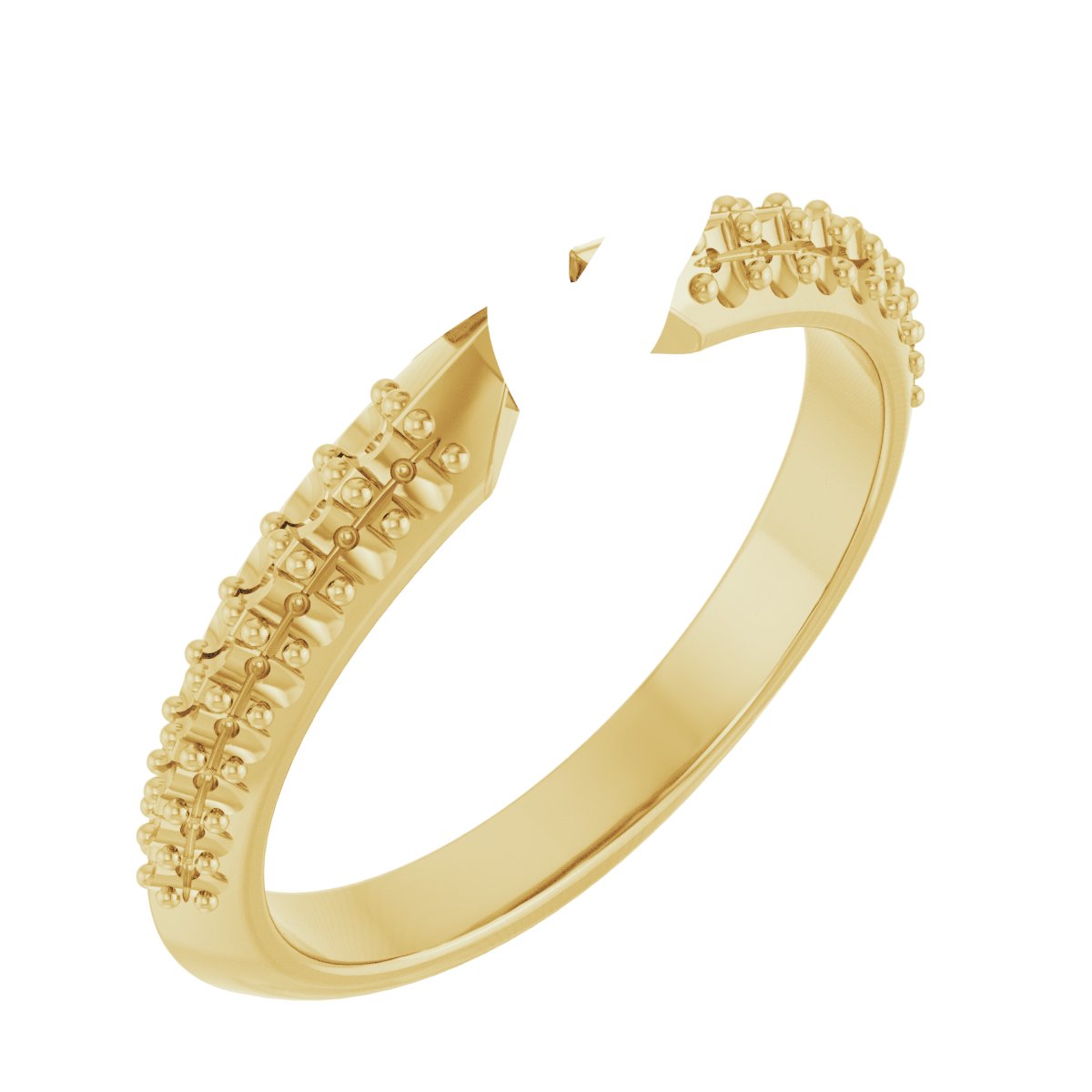 Knife-Edge Engagement Ring