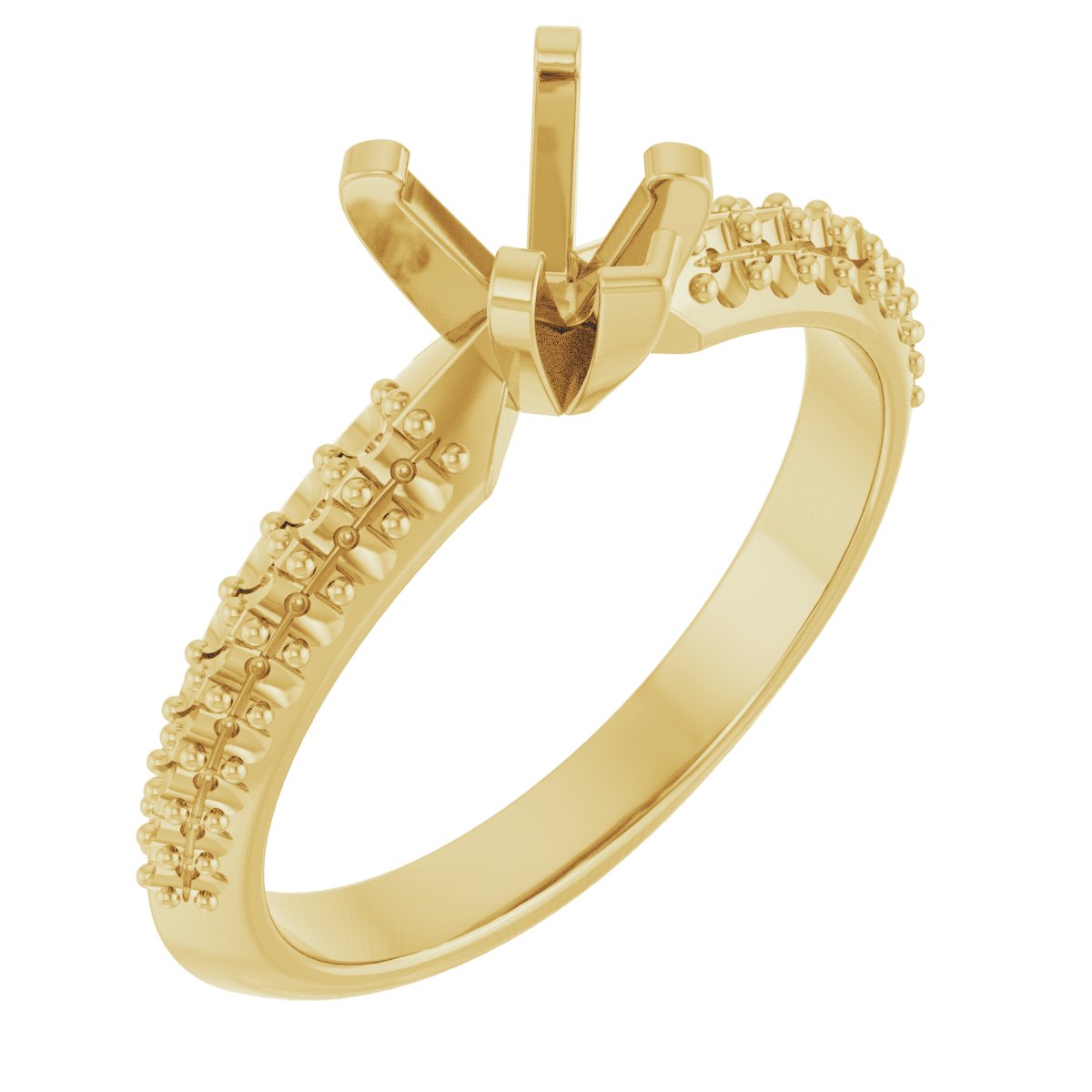 Knife-Edge Engagement Ring