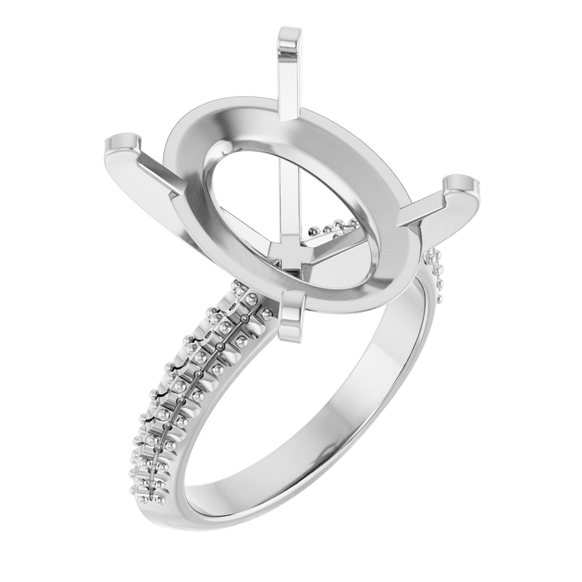 Knife-Edge Engagement Ring