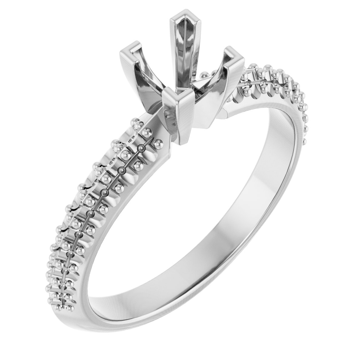 Knife-Edge Engagement Ring