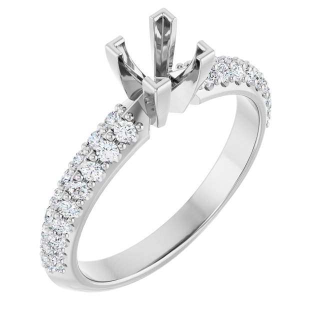 14k White Gold