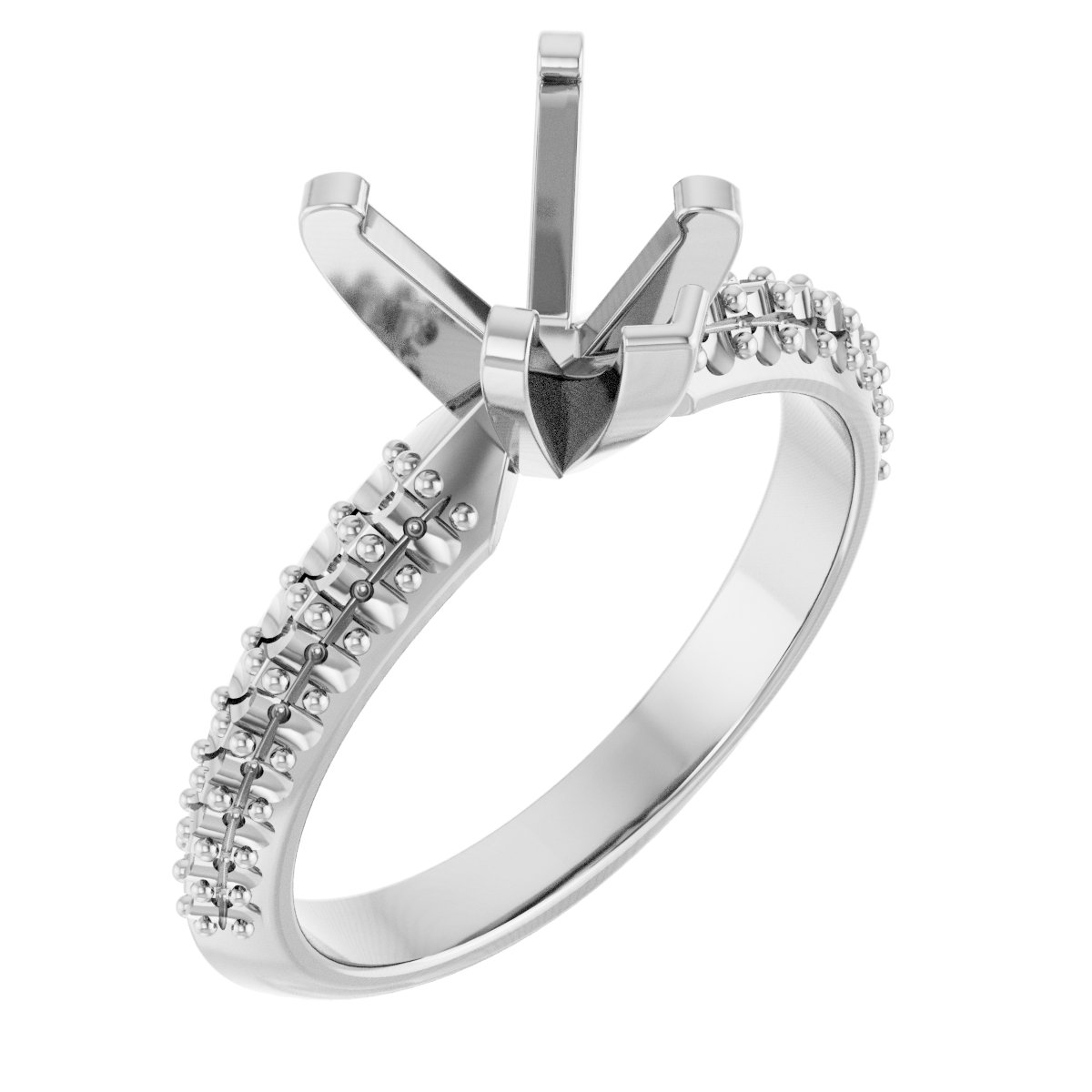 Knife-Edge Engagement Ring