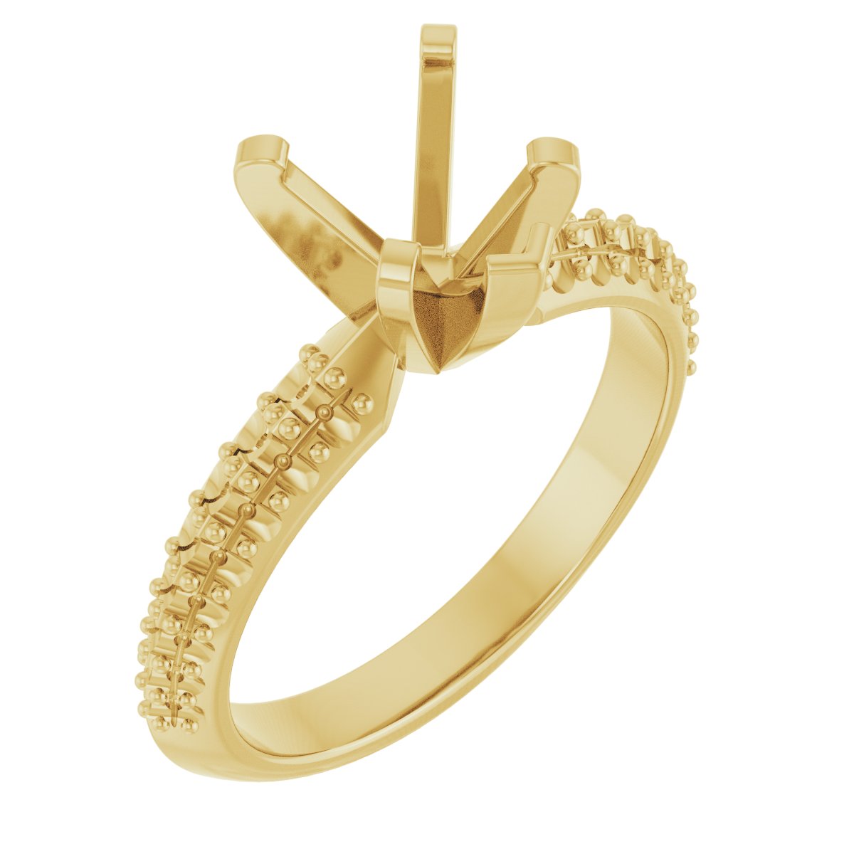 Knife-Edge Engagement Ring