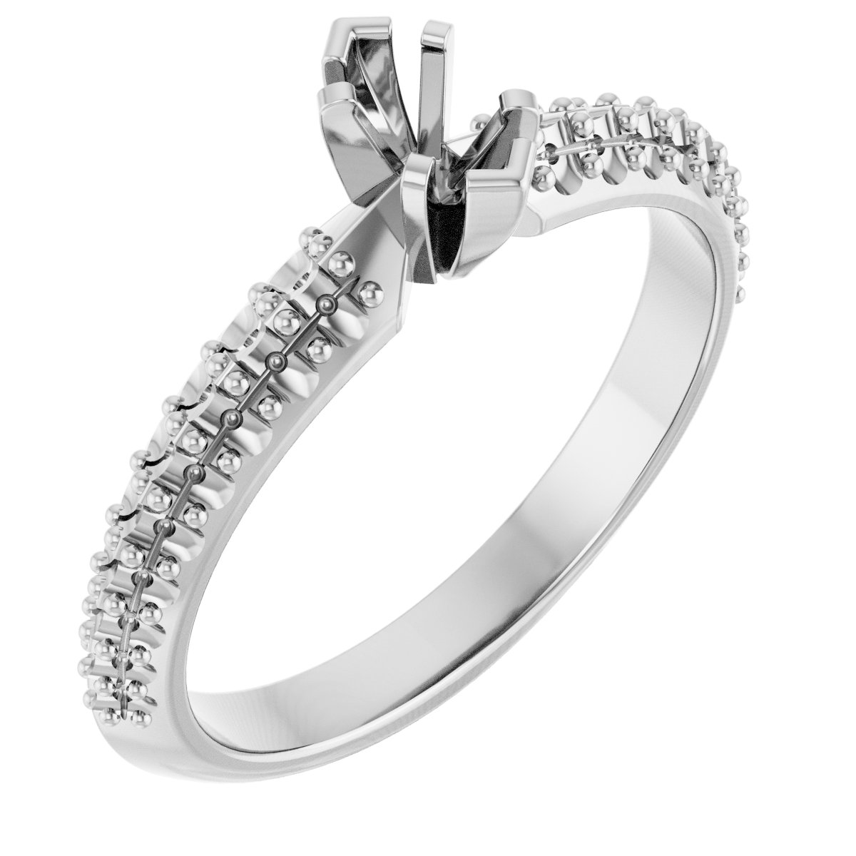 Knife-Edge Engagement Ring