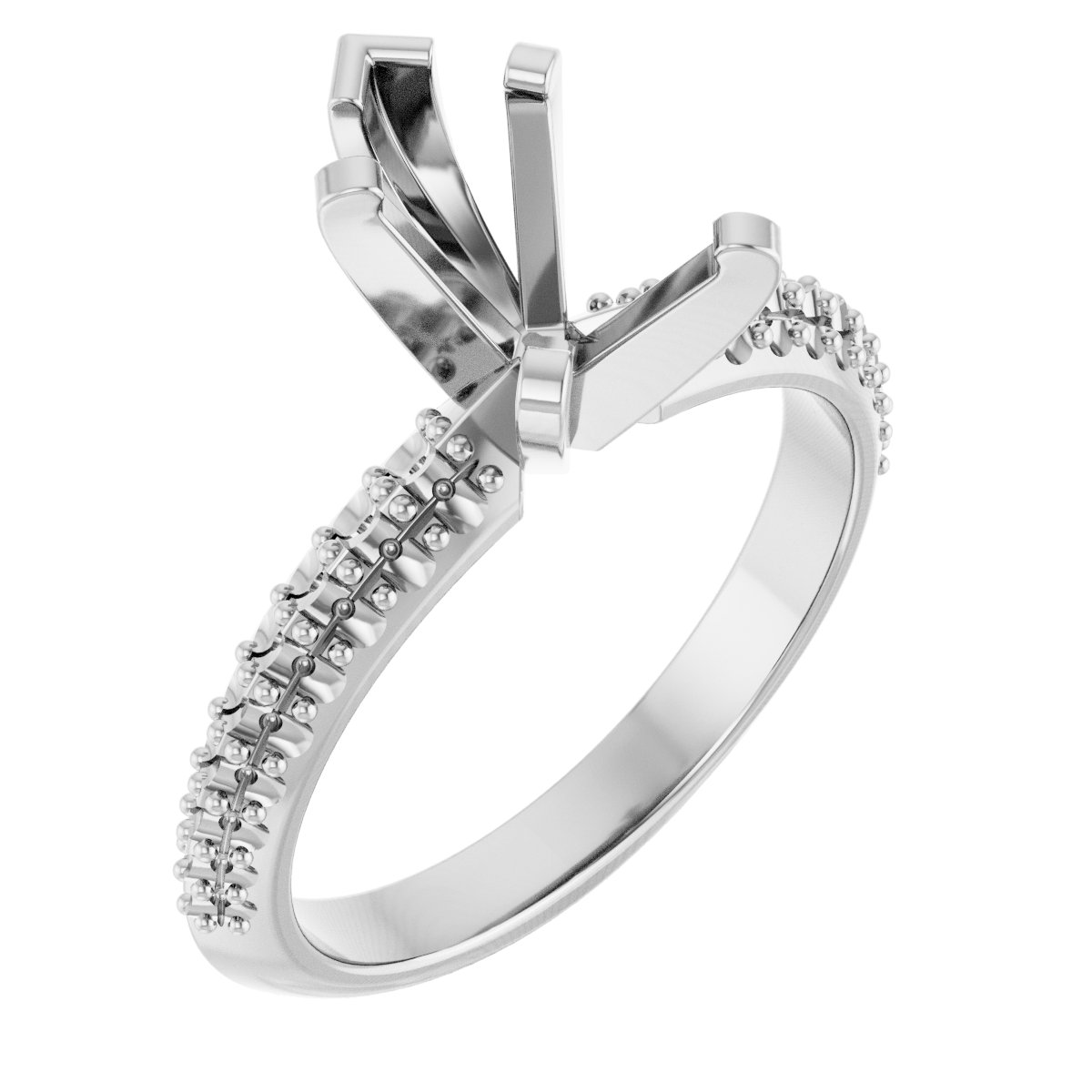 Knife-Edge Engagement Ring