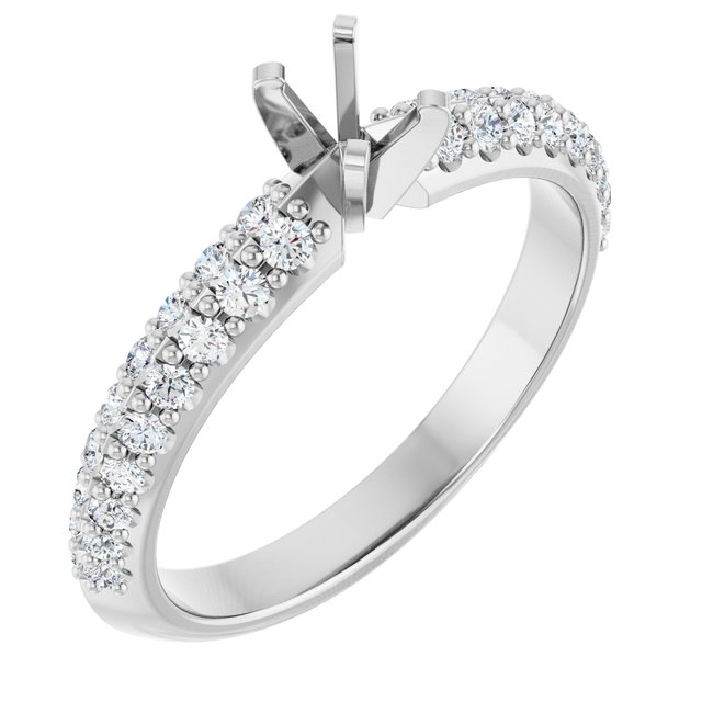 14k White Gold