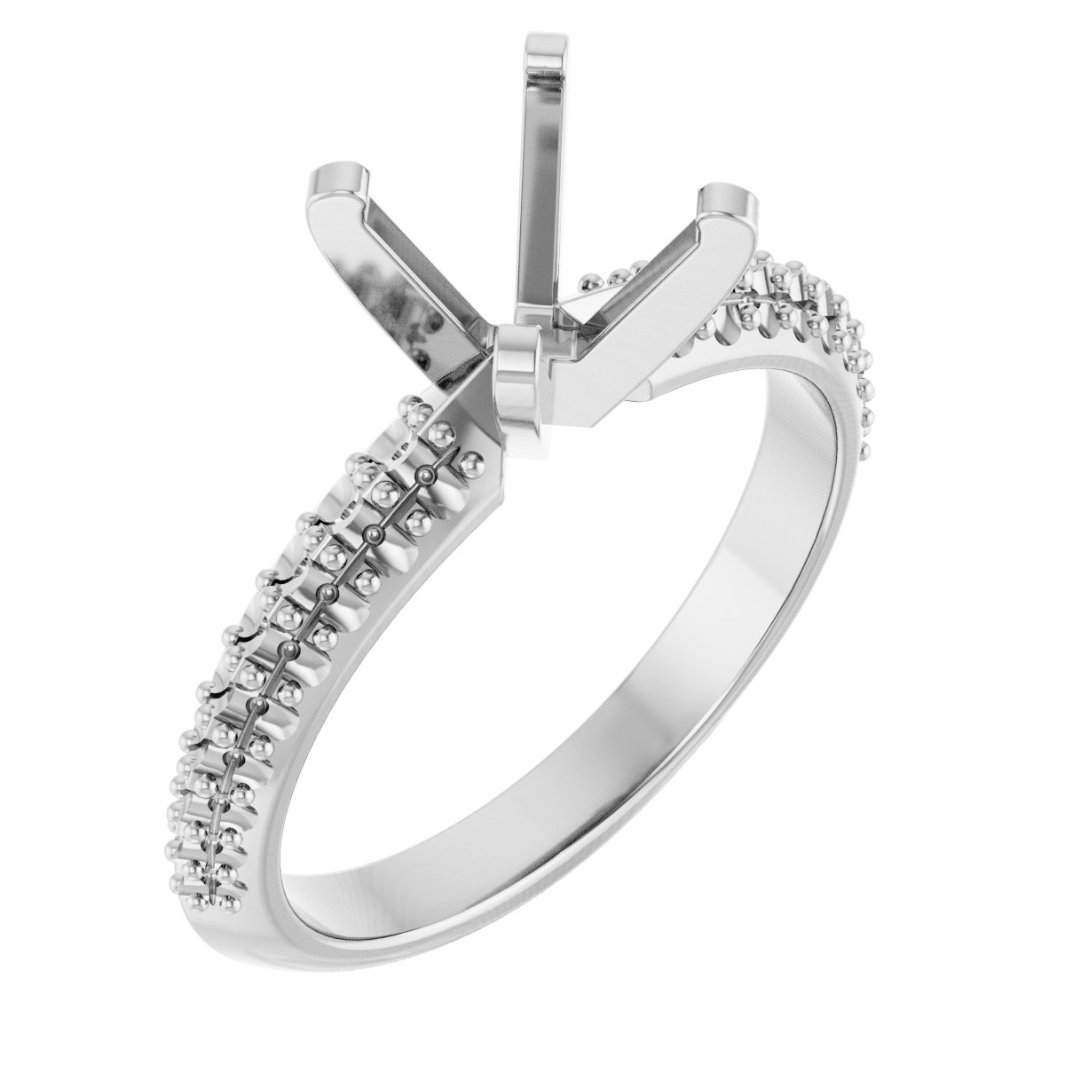 Knife-Edge Engagement Ring
