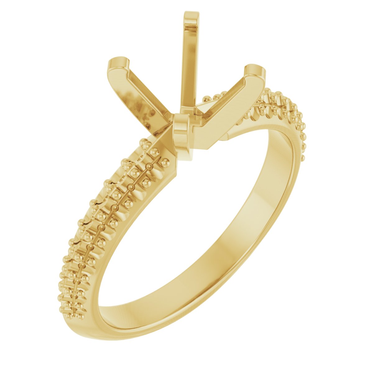 Knife-Edge Engagement Ring