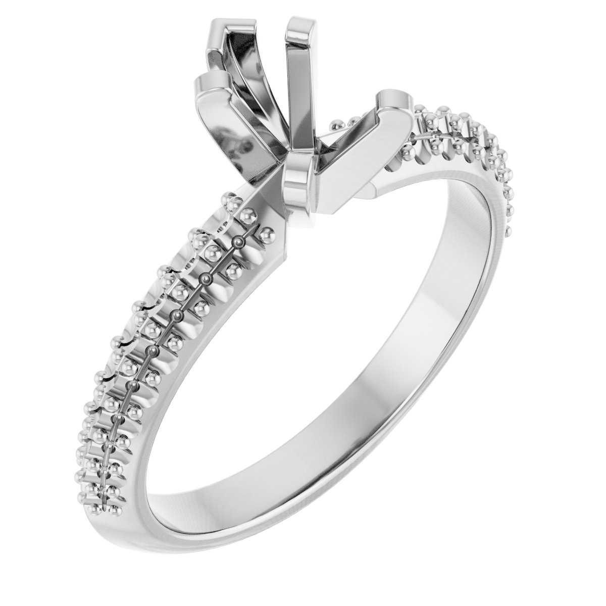 Knife-Edge Engagement Ring