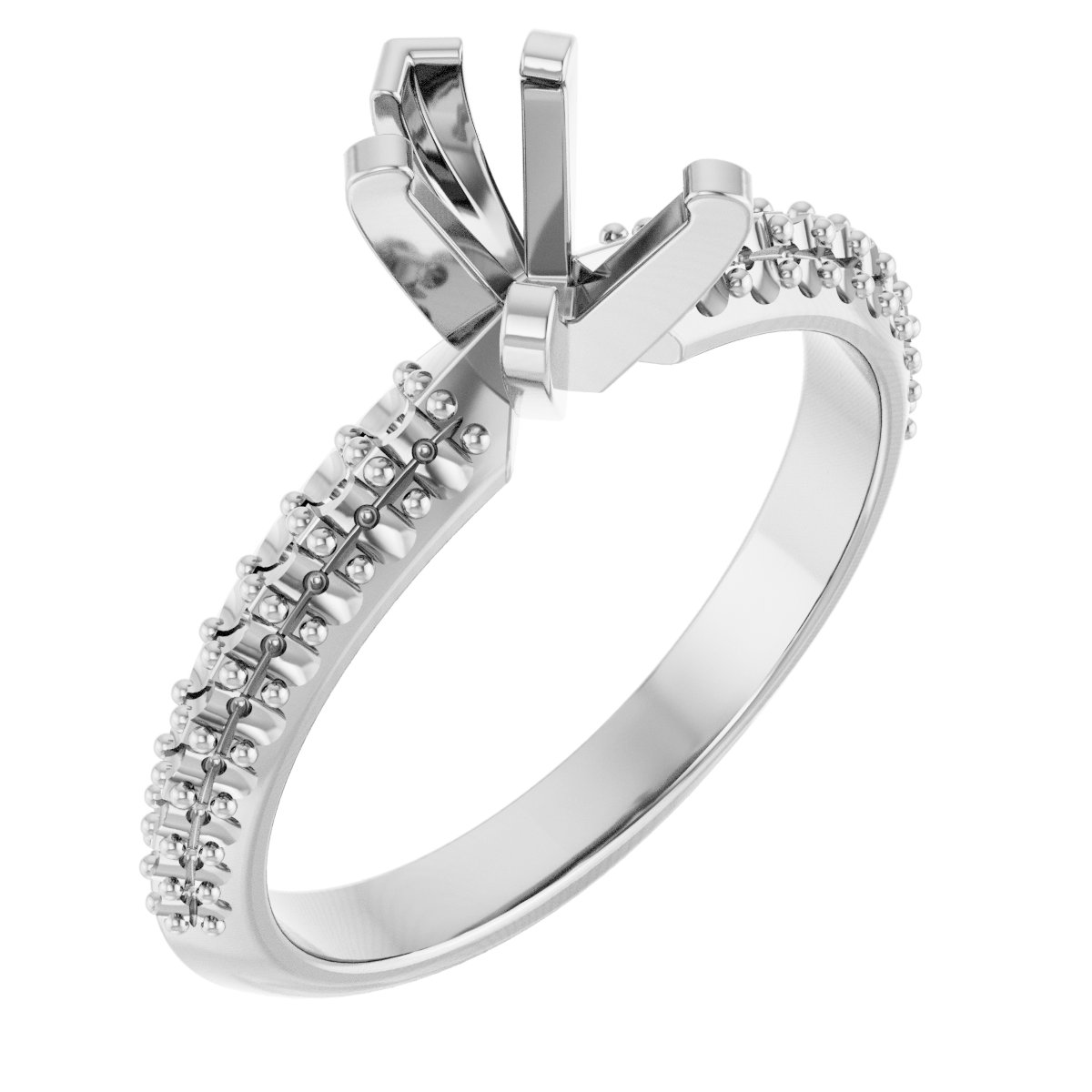 Knife-Edge Engagement Ring