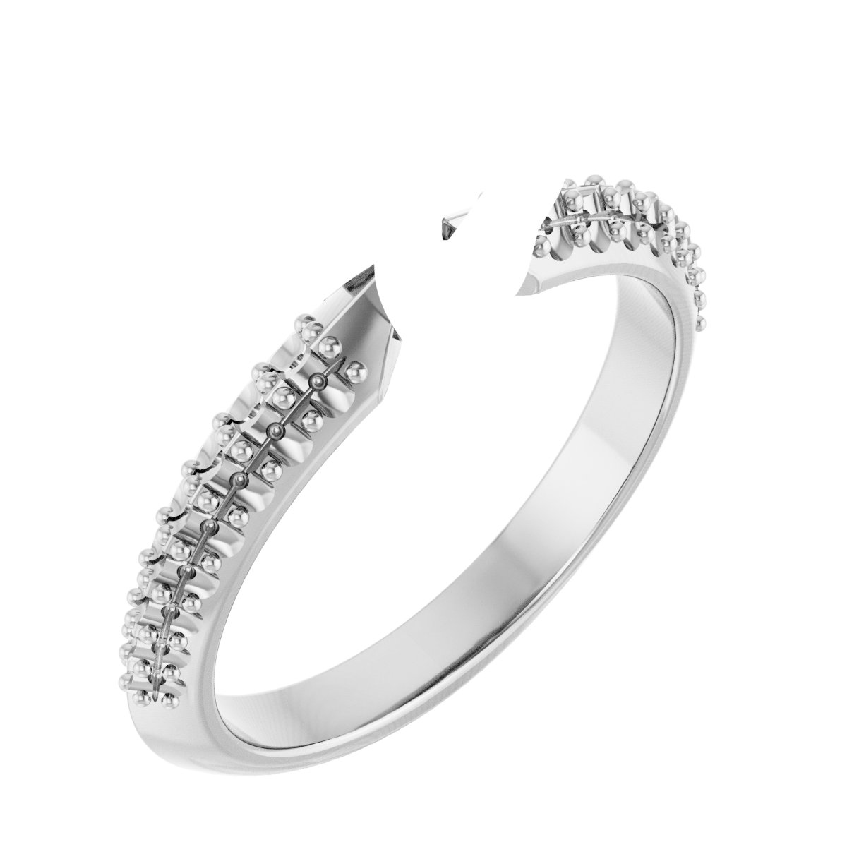 Knife-Edge Engagement Ring
