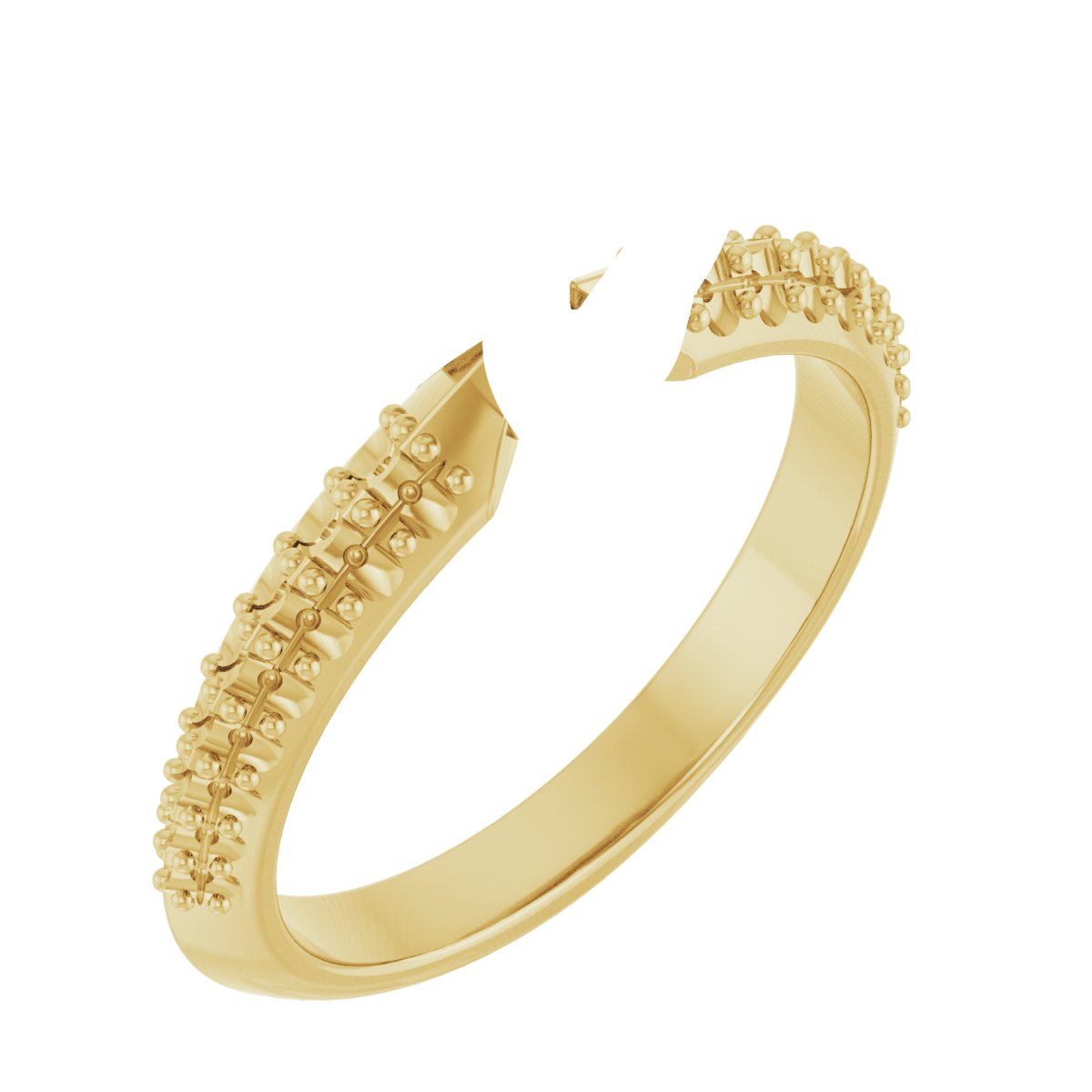 Knife-Edge Engagement Ring