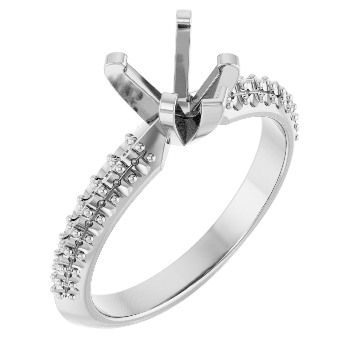 Knife-Edge Engagement Ring