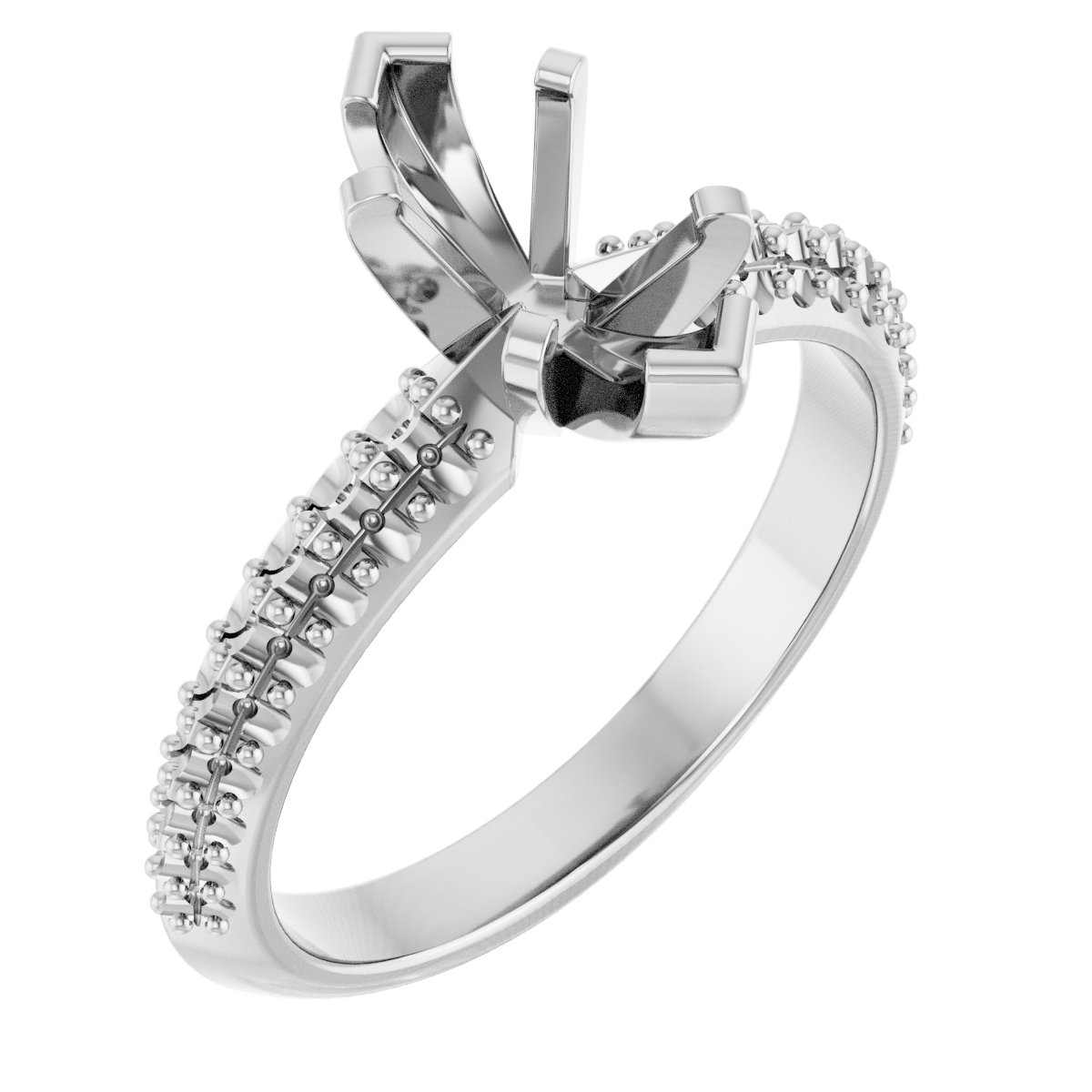 Knife-Edge Engagement Ring