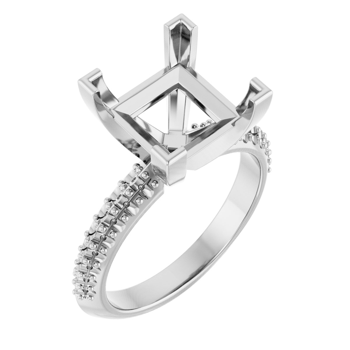 Knife-Edge Engagement Ring