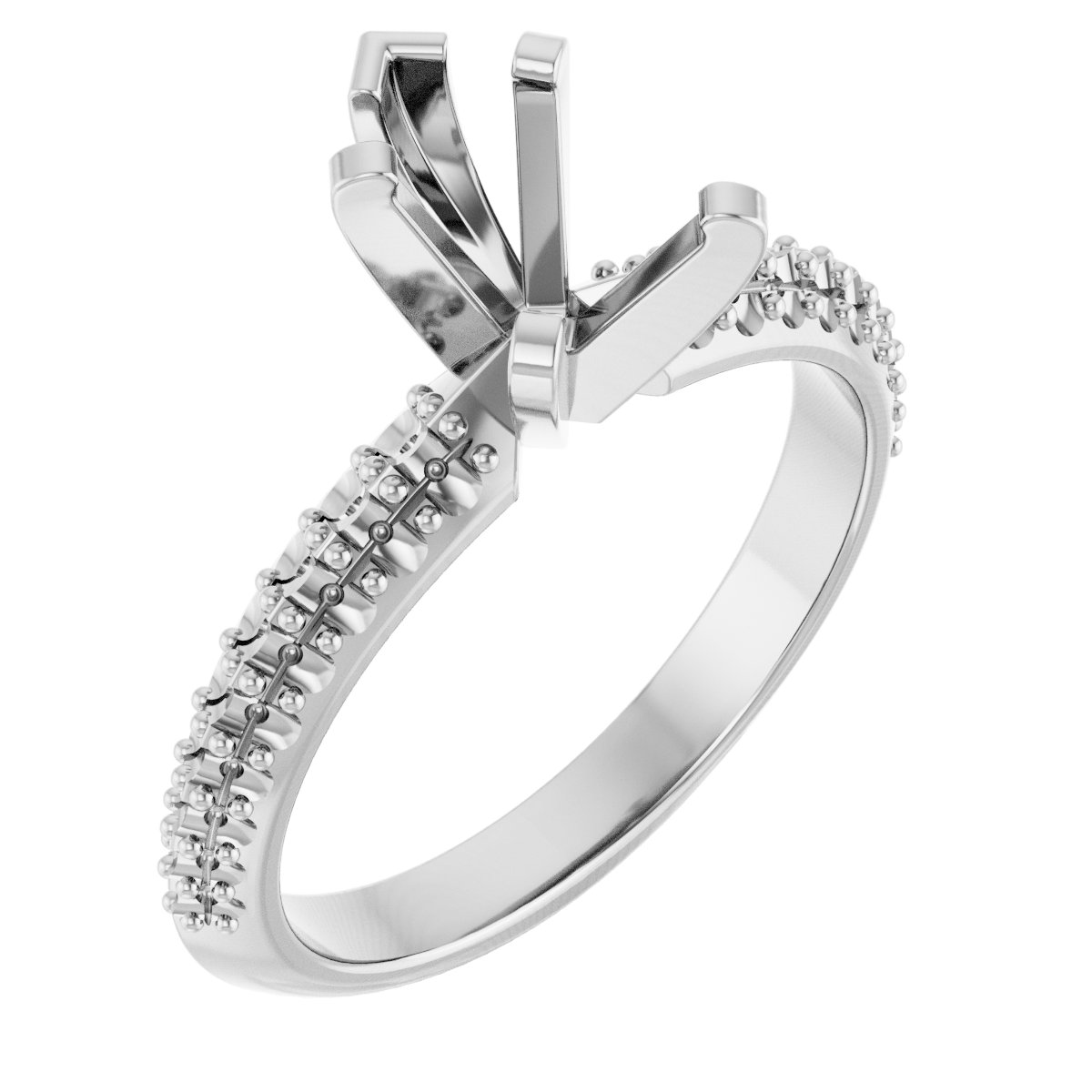 Knife-Edge Engagement Ring
