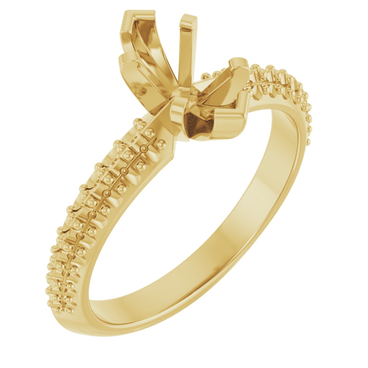 Knife-Edge Engagement Ring
