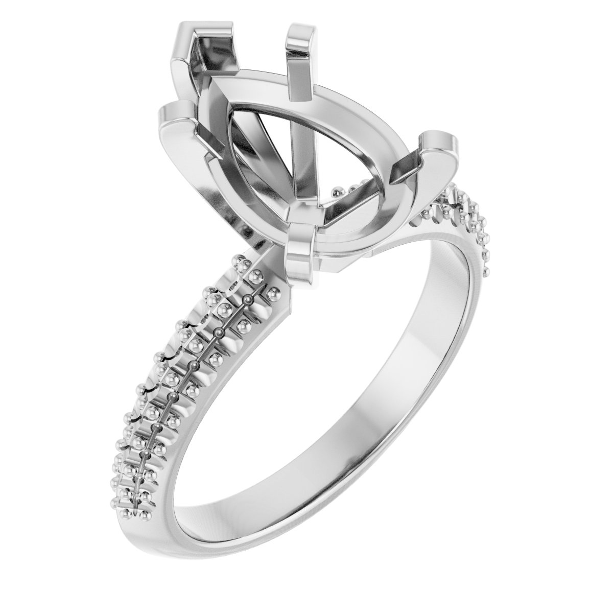 Knife-Edge Engagement Ring