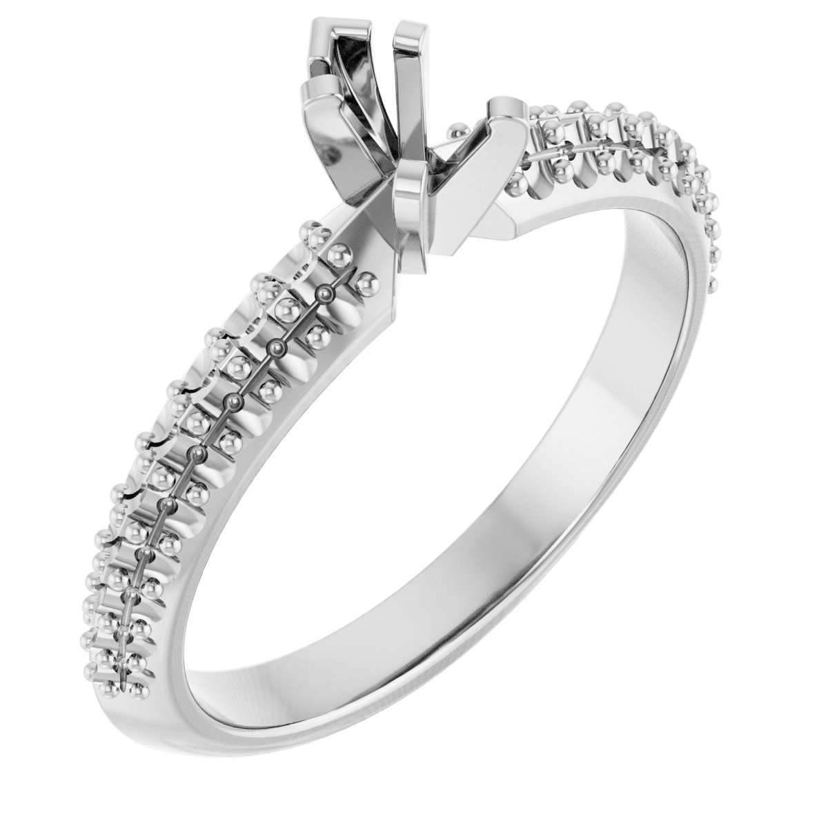 Knife-Edge Engagement Ring
