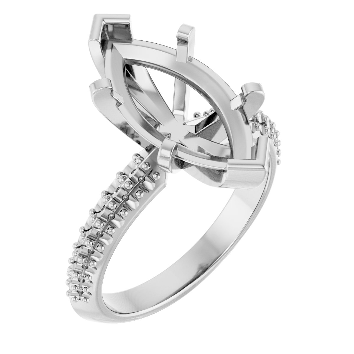 Knife-Edge Engagement Ring