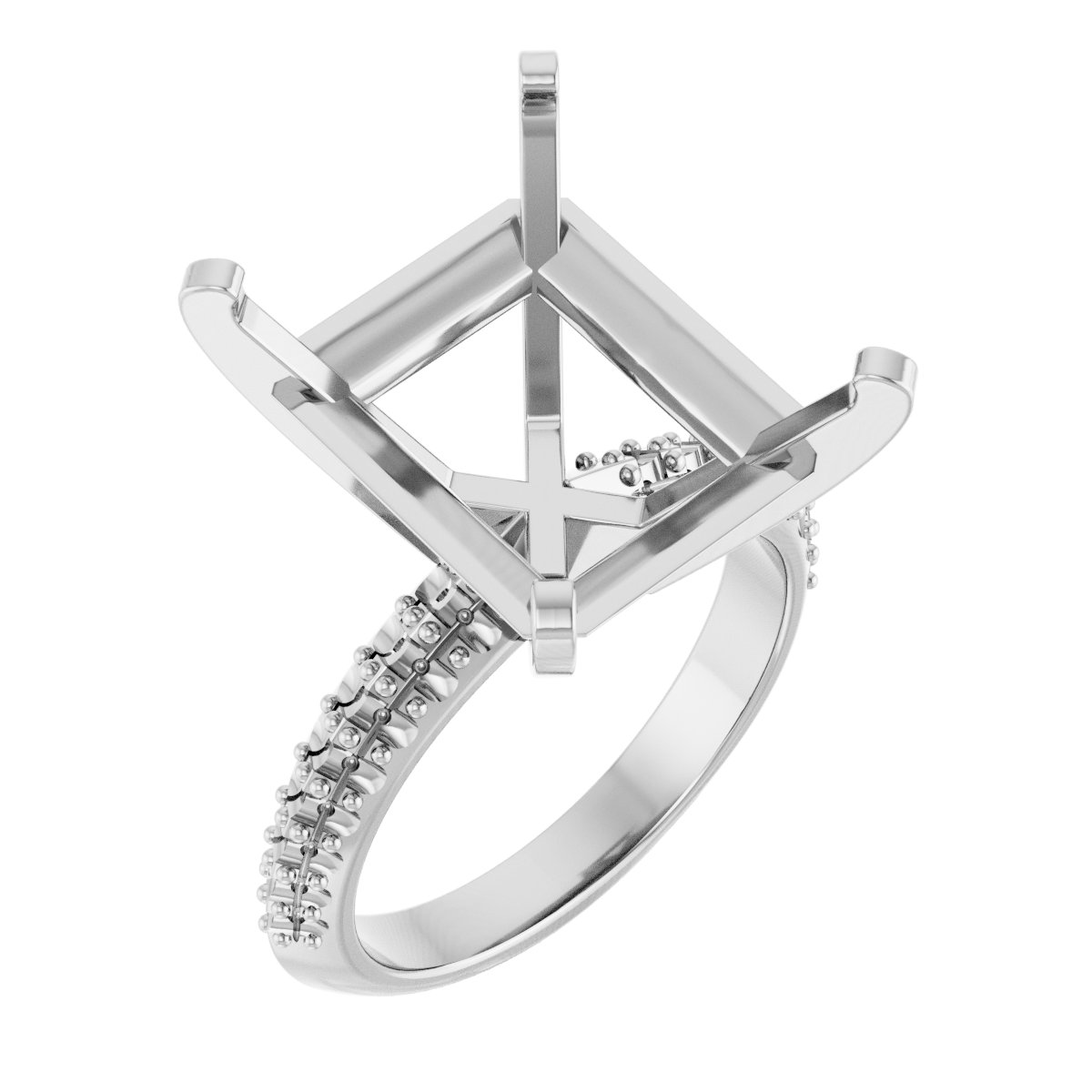 Knife-Edge Engagement Ring