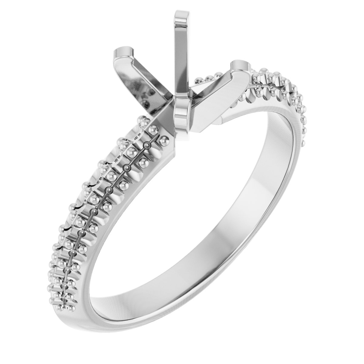 Knife-Edge Engagement Ring