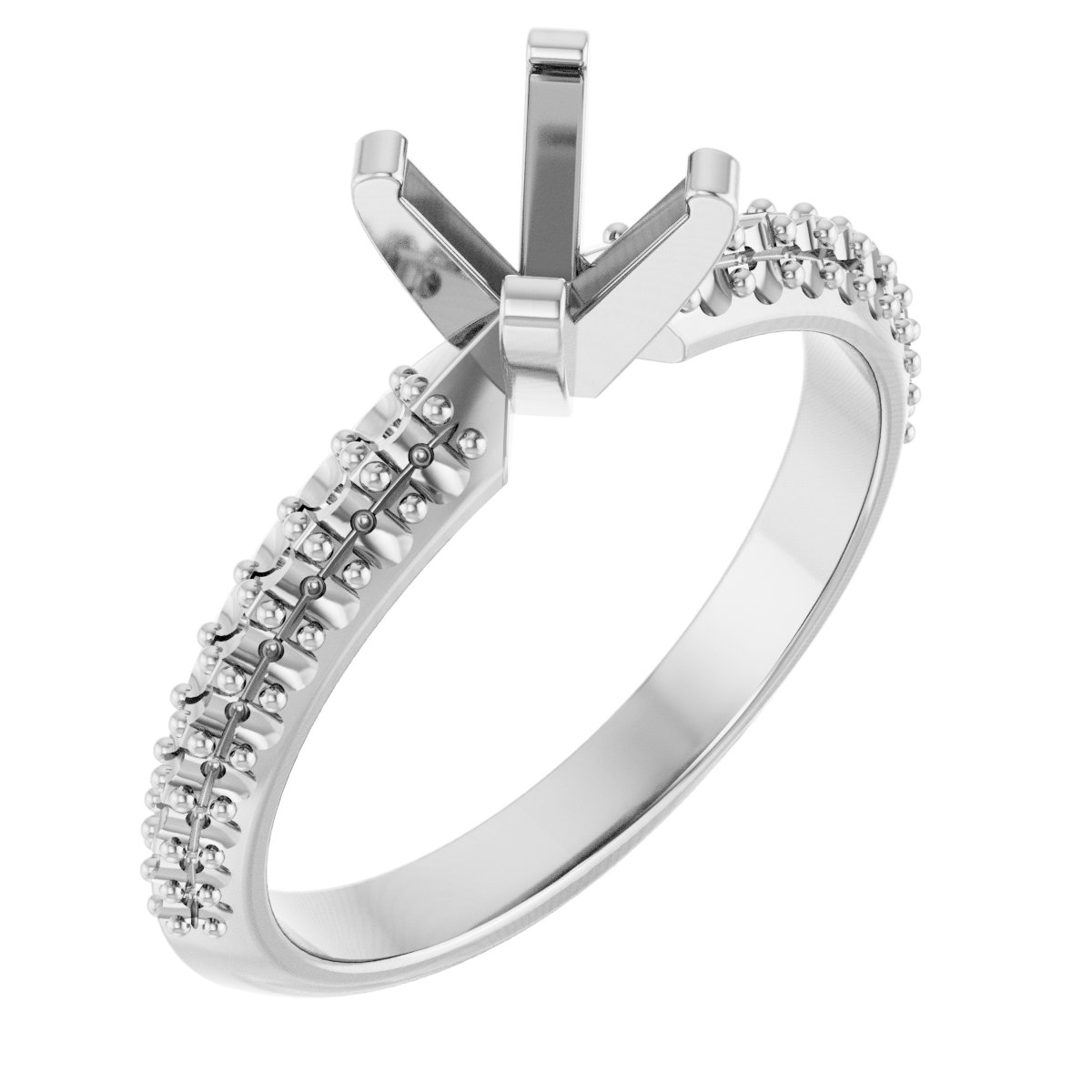 Knife-Edge Engagement Ring