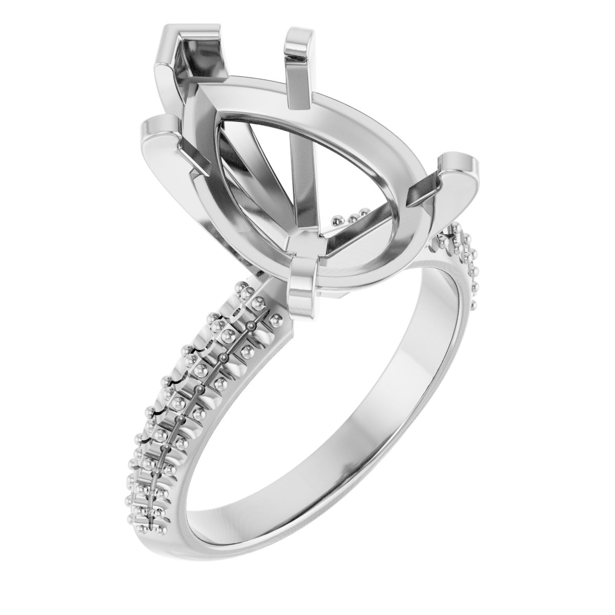Knife-Edge Engagement Ring