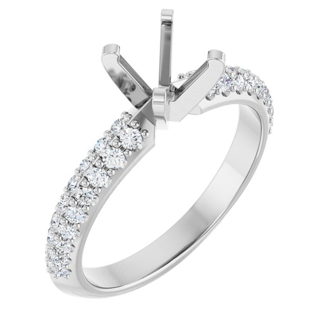 14k White Gold