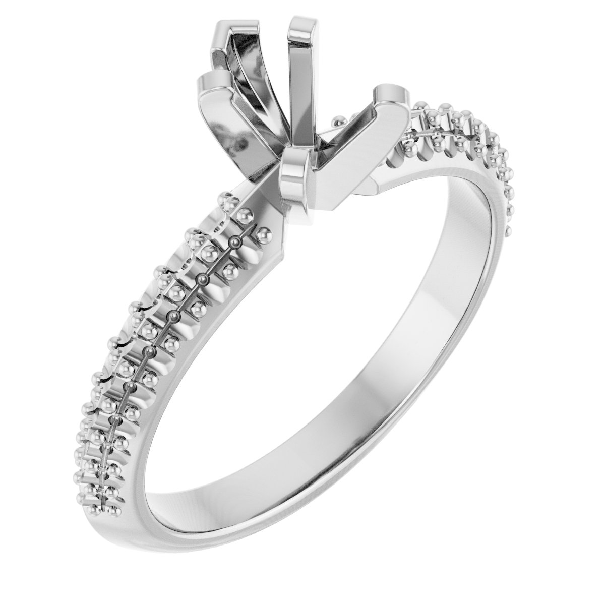 Knife-Edge Engagement Ring
