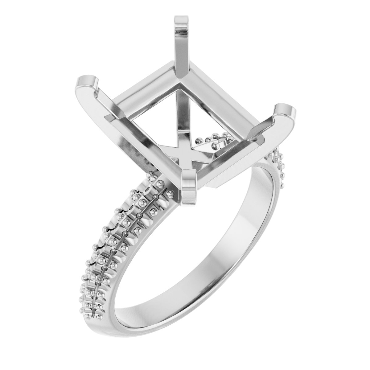 Knife-Edge Engagement Ring